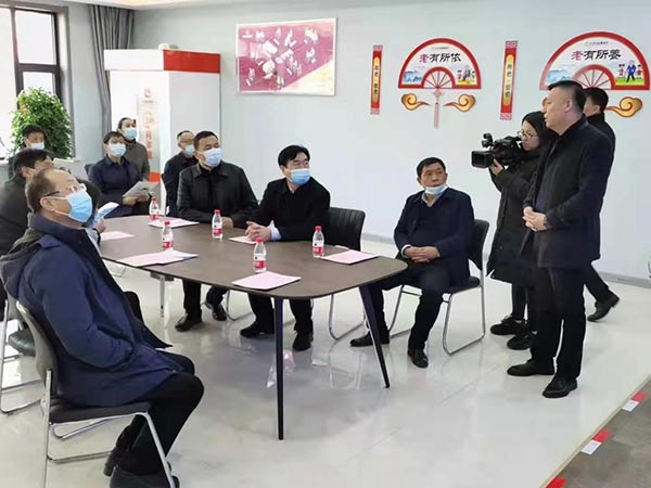 山西省民政厅副厅长琚李梅视察优惠活动办理大厅山西运城项目地